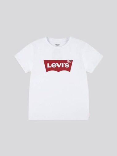 Levi's T-shirt con logo Batwing white