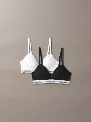 Reggiseno a triangolo ragazze in confezione da 2 - Icon Cotton Stretch