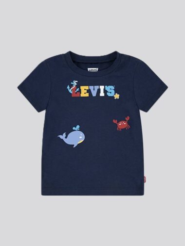 Levi's T-shirt Con Logo Coastal Critters Per Bambini