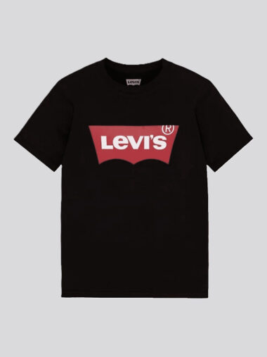 Levi’s T-shirt con logo Batwing Black