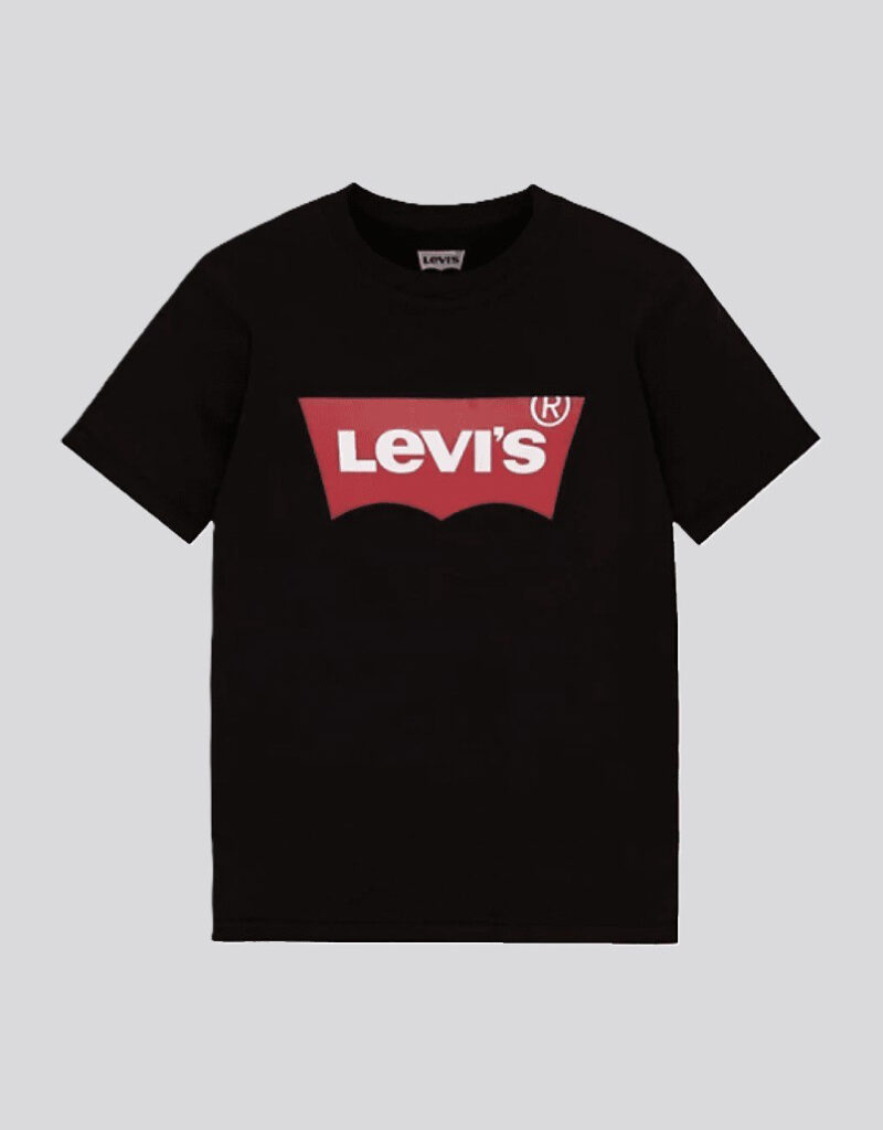 Levi’s T-shirt con logo Batwing Black