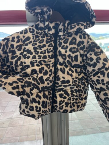 Giacca bimba Leopardata