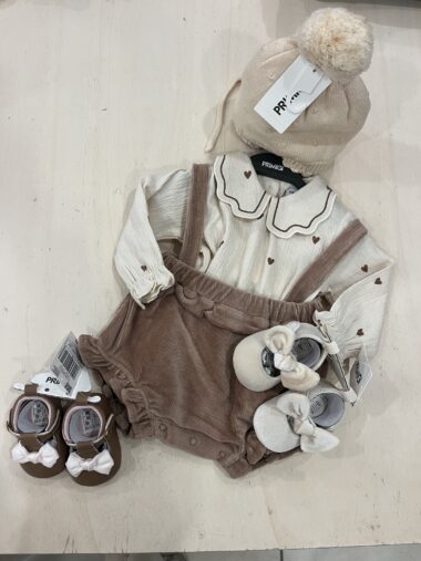 Salopette pio body a camicia Primigi